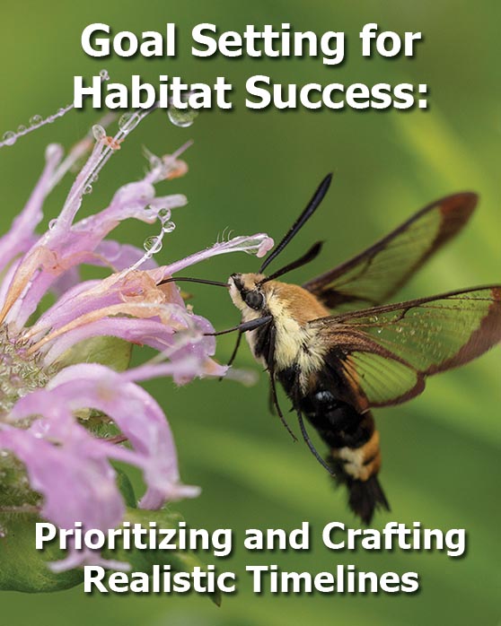 Goal Setting for Habitat Success: Prioritizing and Crafting Realistic Timelines